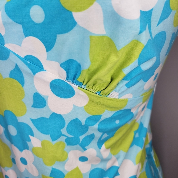 Vintage | retro floral print dress - Picture 10 of 12